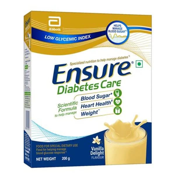 ENSURE ENSURE DIABETICS CARE VANILLA 200GM product image