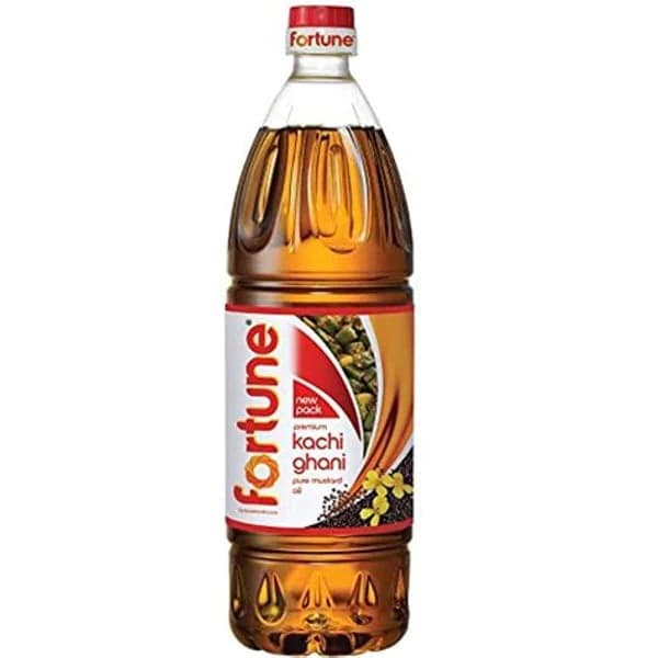 FORTUNE FORTUNE KACHI GHANI MUSTARD OIL 500 ML product image