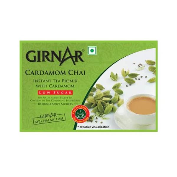 GIRNAR GIRNAR LOW SUGAR CARDAMOM CHAI product image
