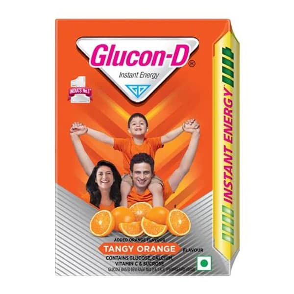 GLUCON GLUCON-D TANGY ORANGE 200GM product image