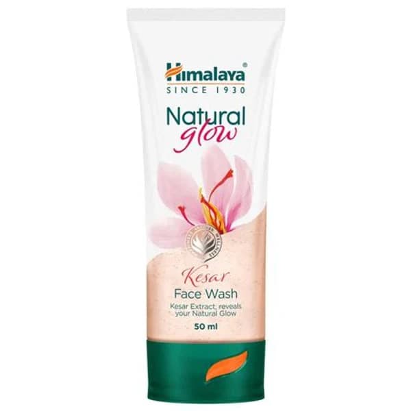 HIMALAYA HIMALAYA NATURAL GLOW KESAR FACEWASH 50ML product image