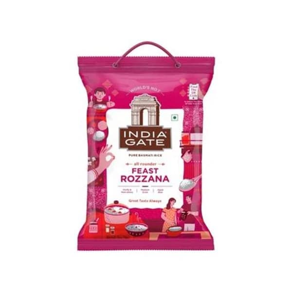 INDIA INDIA GATE FEAST ROZANA 5 KG product image