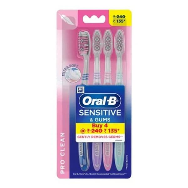 ORAL B ORAL-B SENSITIVE EXTRA SOFT BRUSH product image