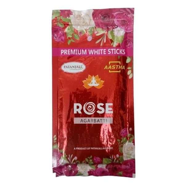 PATANJALI PATANJALI WHITE ROSE AGARBATTI product image