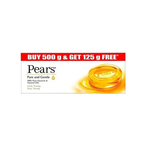 PEARS PEARS PURE & GENTLE 125 GM VALUE PACK product image