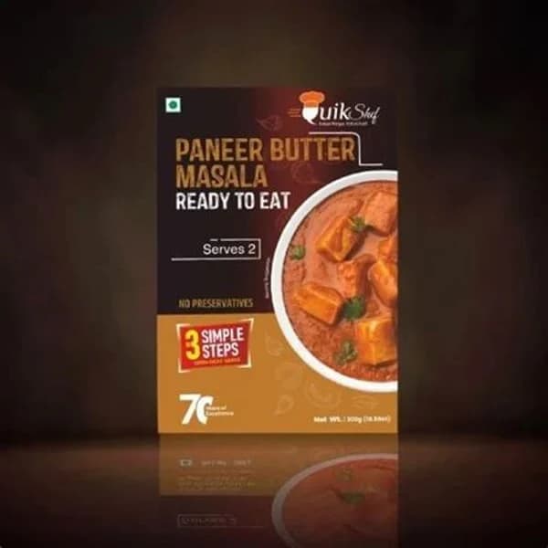 QUIK QUIK SHEF PANEER BUTTER MASALA 300GM product image