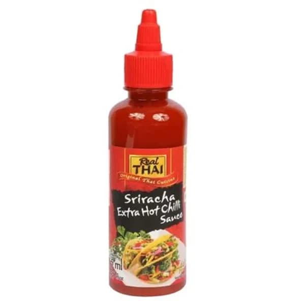 REAL REAL THAI SRIRACHA XTRA HOT CHILLI SAUCE product image