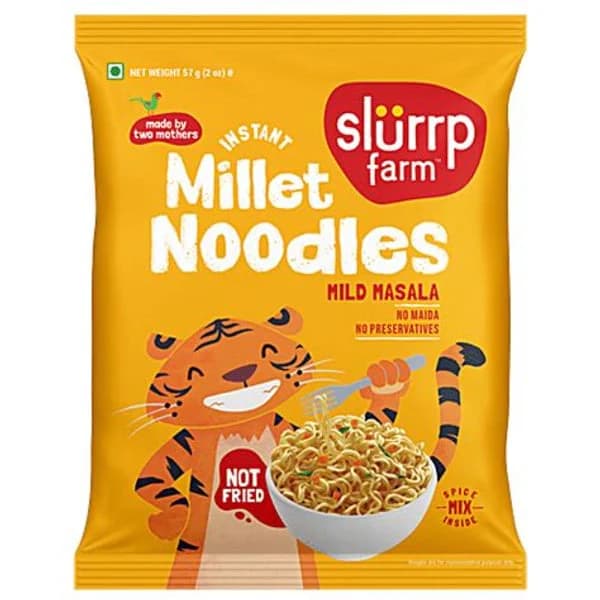 SLURRP SLURRP FARM NOODLES MILD MASALA product image