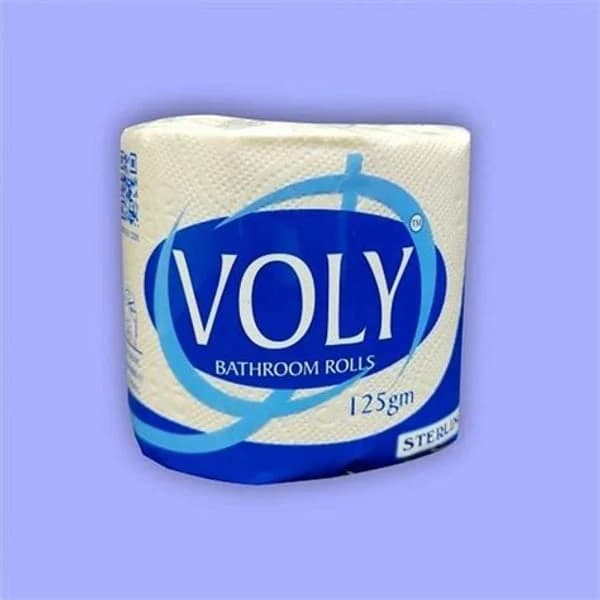 VOLY VOLY BATHROOM ROLLLS 125GM SINGLE product image