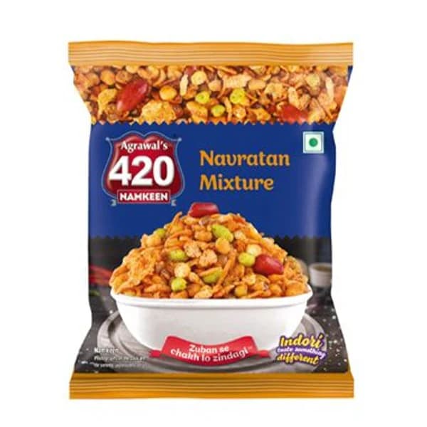 420 AGRAWAL AGRAWAL 420 NAVRATAN MIXTURE 400GM product image