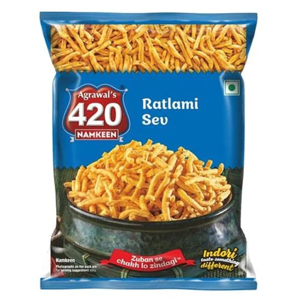 420 AGRAWAL AGRAWAL 420 RATLAMI SEV 400GM product image