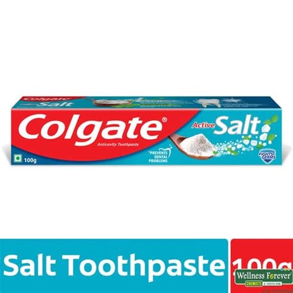 COLGATE COLGATE ACTIVE SALT 100GM product image