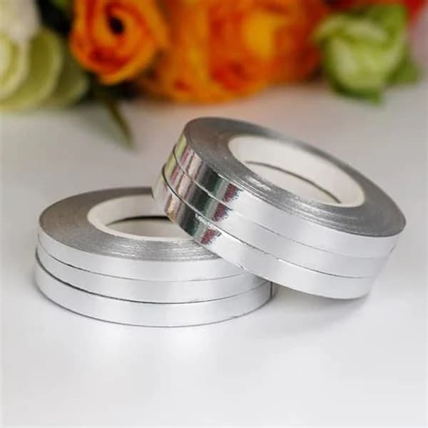 DECORATION DECORATION SILVER RIBBON product image