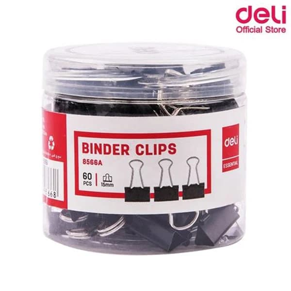 DELI DELI BINDER CLIPS 19MM SINGLE product image