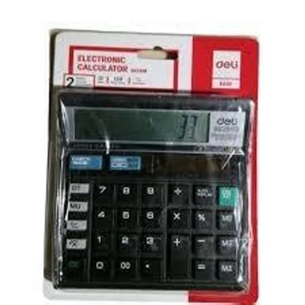 DELI DELI CALCULATOR BLACK product image