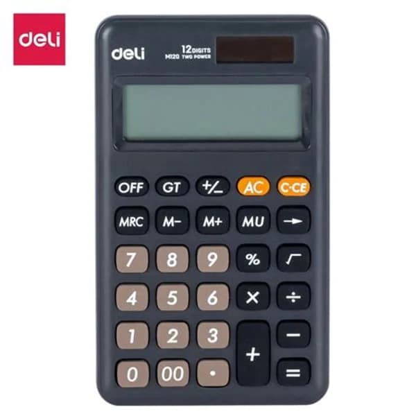 DELI DELI CALCULATOR GREY product image