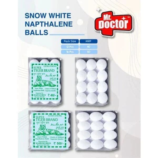 DOCTOR DOCTOR BRAND NAPHTHALENE BALLS 50GM product image