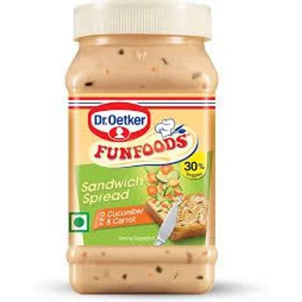 FUNFOODS FUNFOODS SAND. SPRE. CUCU.&CAR. 275GM product image