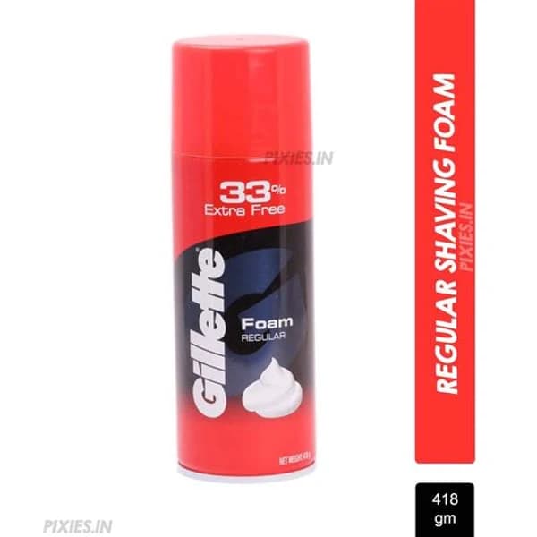 GILLETTE GILLETTE FOAM REGU. 418GM product image