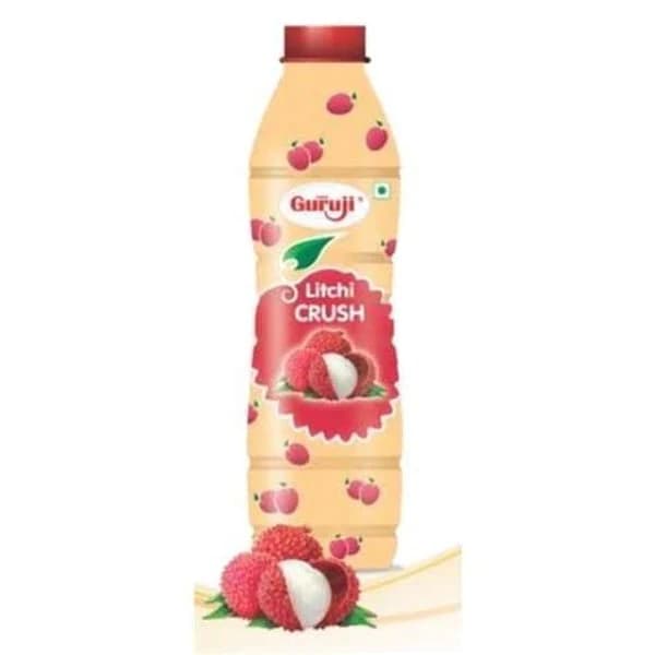 GURUJI GURUJI LITCHI CRUSH 750ML product image