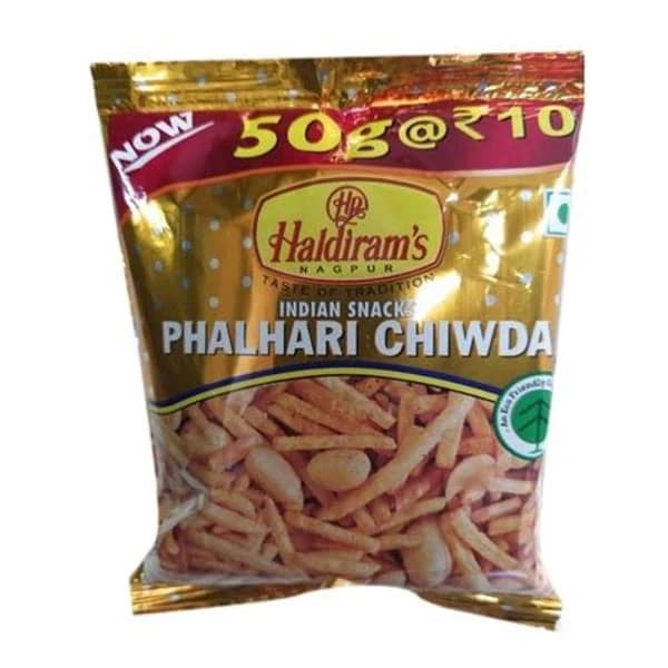 HALDIRAM HALDIRAM PHALHARI CHIVDA 50GM product image