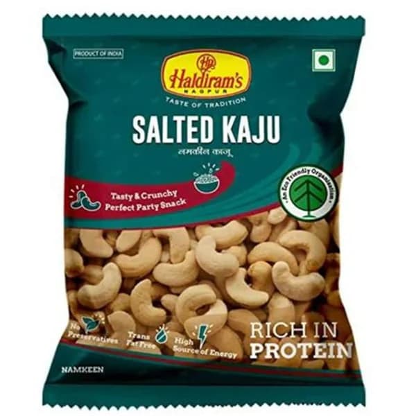 HALDIRAM HALDIRAM SALTED KAJU 35GM product image