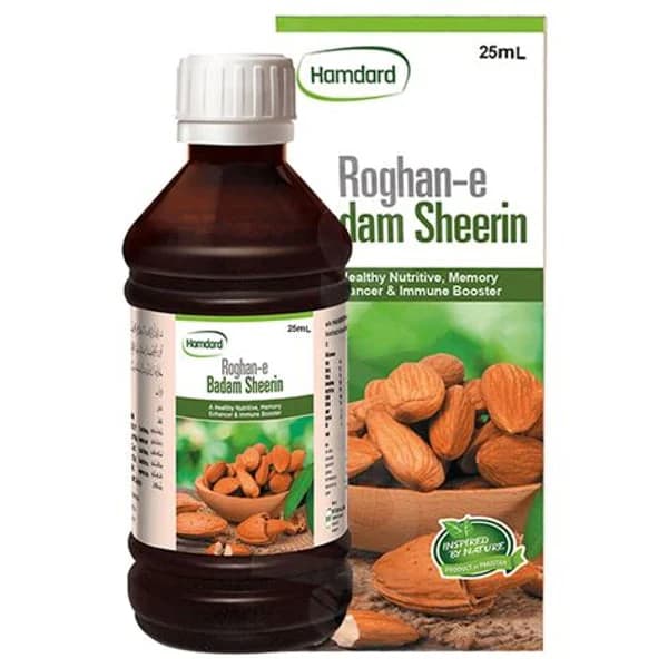 HAMDARD HAMDARD ROGHAN BADAM SHIREEN 25ML product image