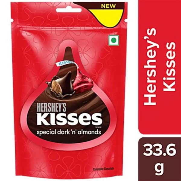 HERSHEYS HERSHEYS KISSES SPECIAL DARK N ALMONDS product image