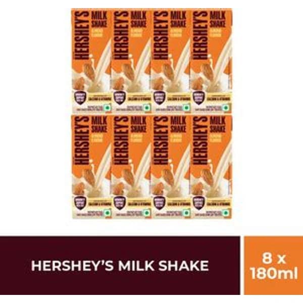 HERSHEYS HERSHEYS MILK SHAKE ALMOND 180ML product image