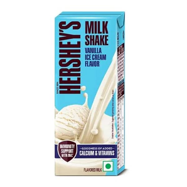 HERSHEYS HERSHEYS MILK SHAKE VANILA 180ML product image