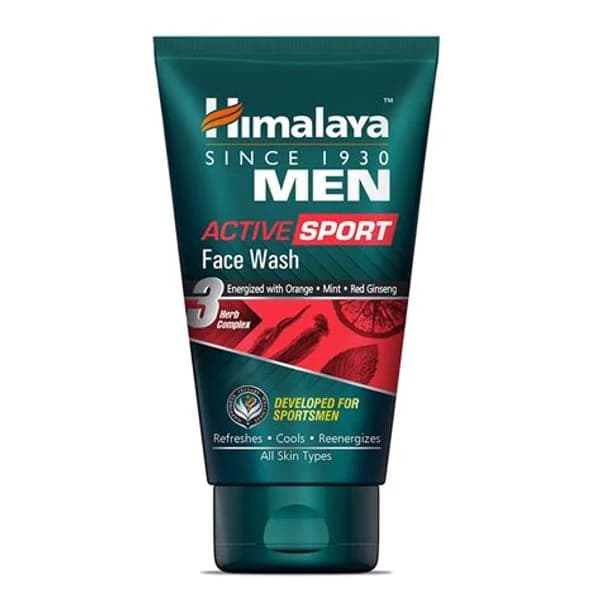 HIMALAYA HIMALAYA MEN ACTIVE SPORT FACE WASH 100ML product image