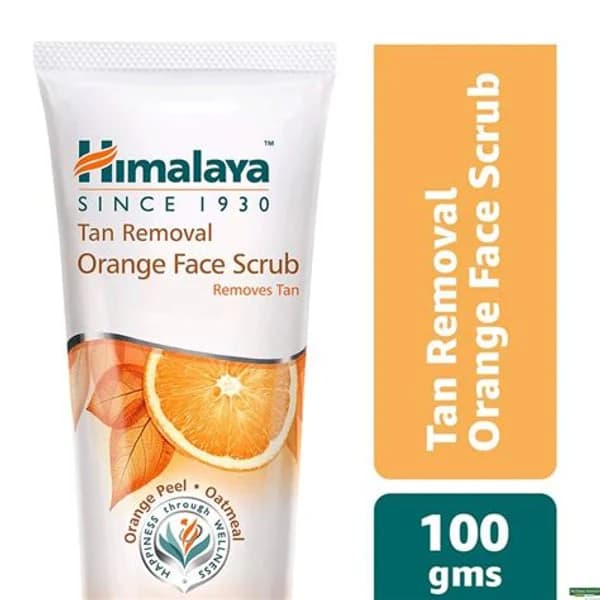 HIMALAYA HIMALAYA TAN REMOVAL ORANGE FACE SCRUB 100GM product image