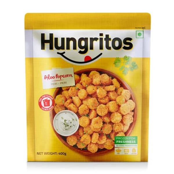 HUNGRITOS HUNGRITOS ALOO POPCORN 400GM product image
