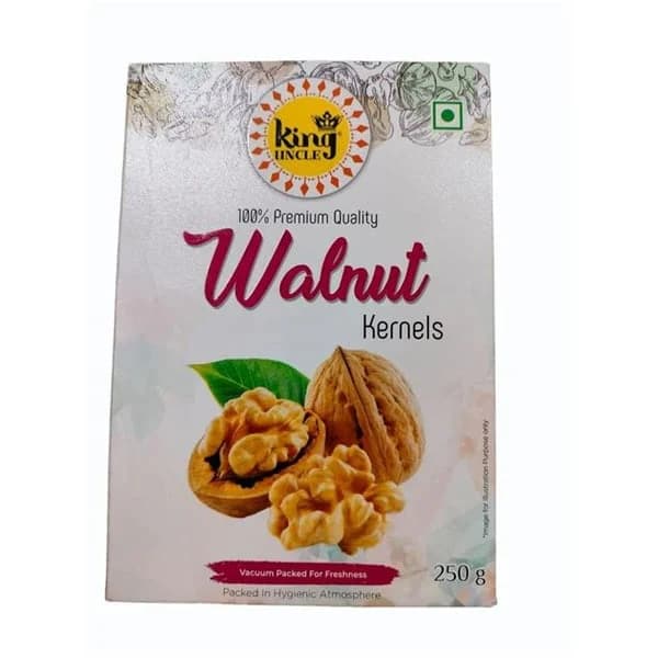 INDIA INDIA KING WALNUT KERNRLS 250GM product image