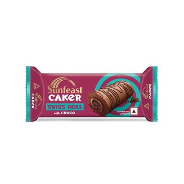 ITC SUNFEAST CAKER SWISS ROLL28G product image