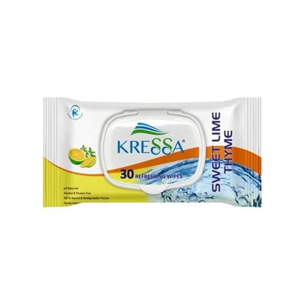 KRESSA KRESSA SWEET LIME WIPES 10PC product image