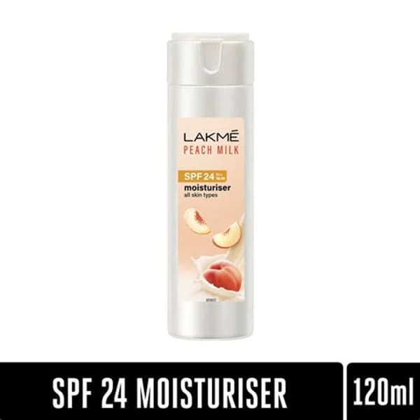 LAKME LAKME PEACH MOISTURISER SPF24 120 ML product image
