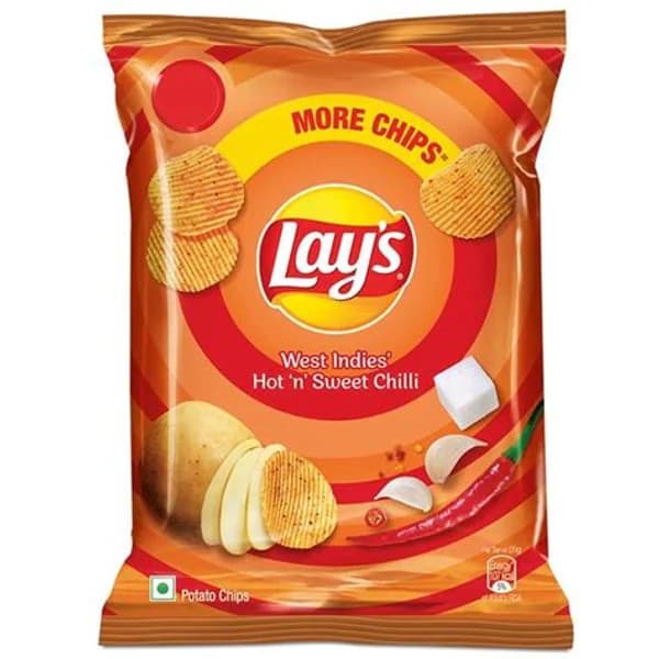 LAYS LAYS HOT & SWEET CHILLI 35GM product image