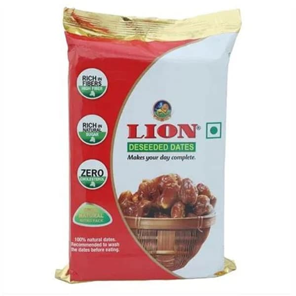 LION LION DESEEDED DATES 500GM product image
