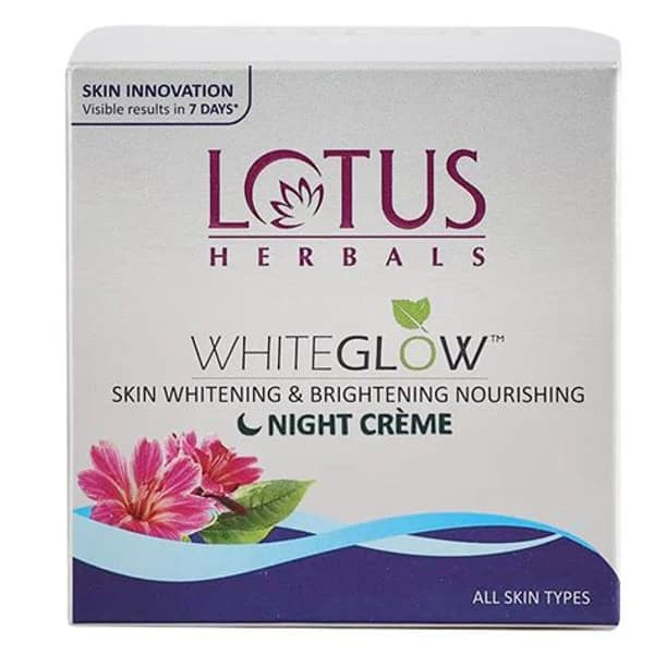 LOTUS LOTUS WHITE GLOW NIGHT CREAM 60 GM product image