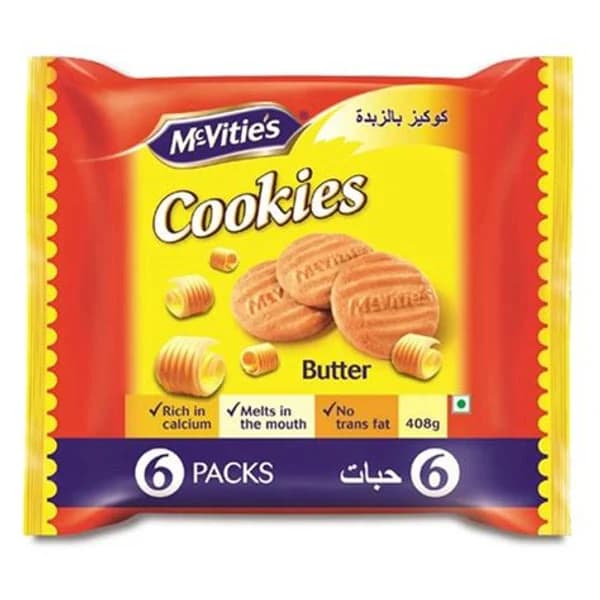 MC VITIES MC VITIES BUTTER COOKIES 560GM product image