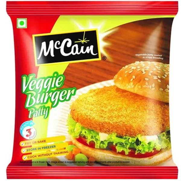 MCCAIN MCCAIN VEGGIE BURGER PATTY 360GM product image