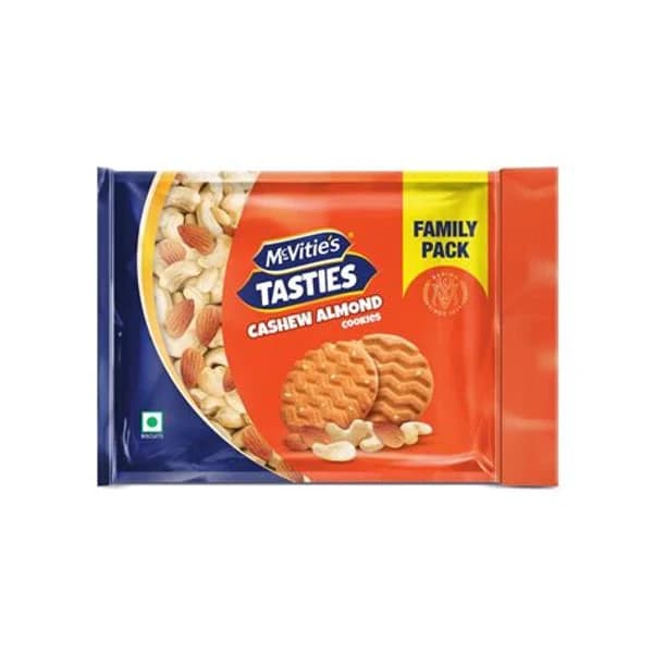 MCVITIES MCVITIES TASTIES CASHEW ALMONDS product image