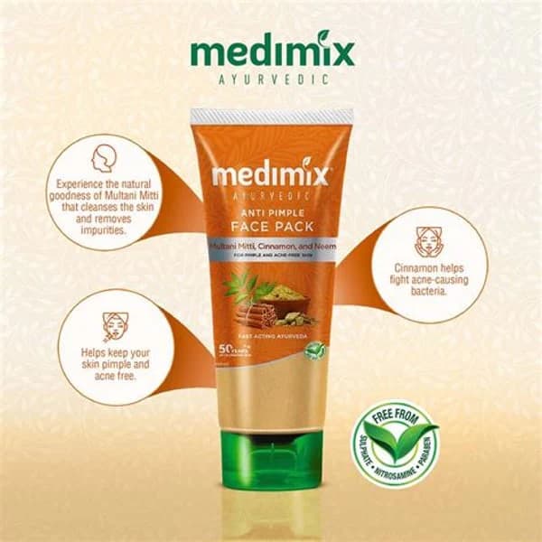 MEDIMIX MEDIMIX FACE PACK MULTANI;CINNAMON; 100ML product image