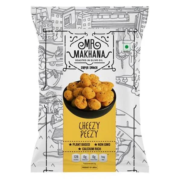 MR MR MAKHANA CHEEZY PEEZY 65GM product image