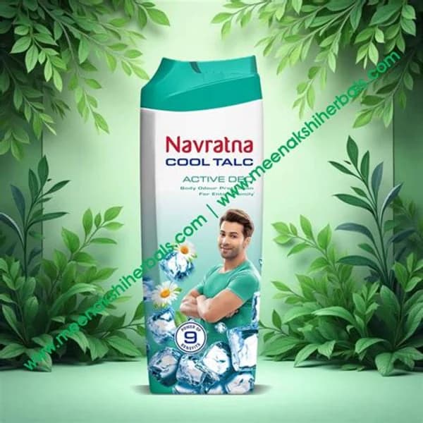 NAVRATNA NAVRATNA COOL TALC FF 100GM product image
