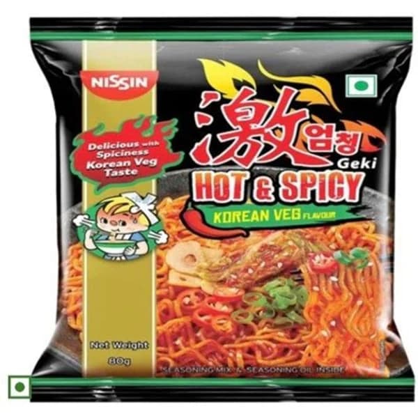 NISSIN NISSIN HOT & SPICY KOREAN CHICKEN NOODLES product image