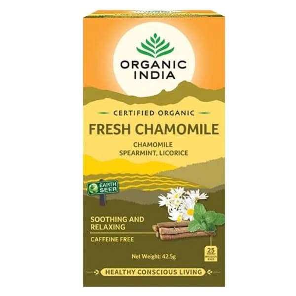 ORGANIC INDIA ORGANIC INDIA TULSI CHAMOMILE 25 BAGS product image