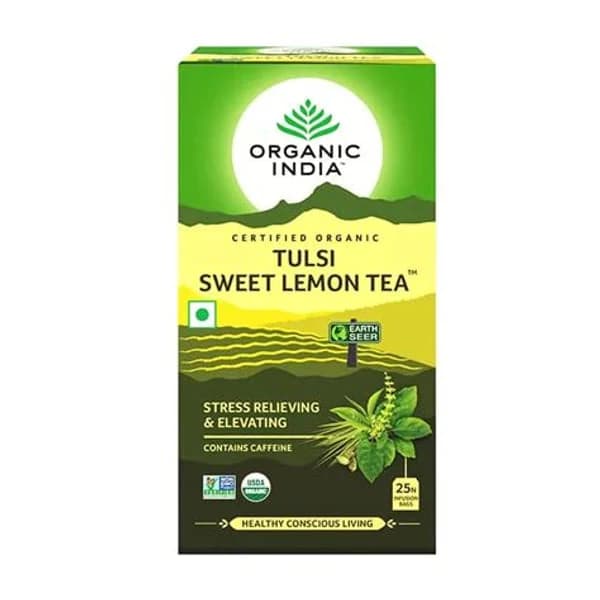 ORGANIC INDIA ORGANIC INDIA TULSI SWEET LEM TEA 25TB product image