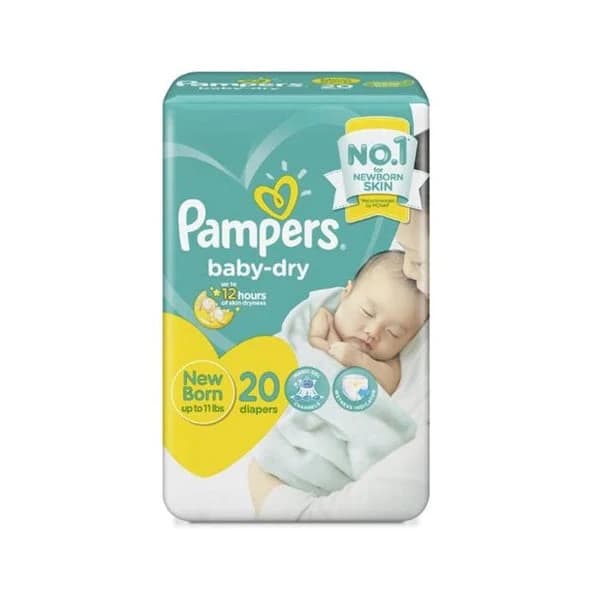 PAMPERS PAMPERS M DIAPERS 20PCS product image